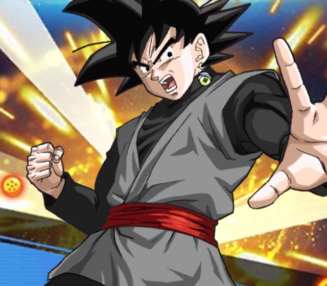 Goku Black reaching out with an open hand